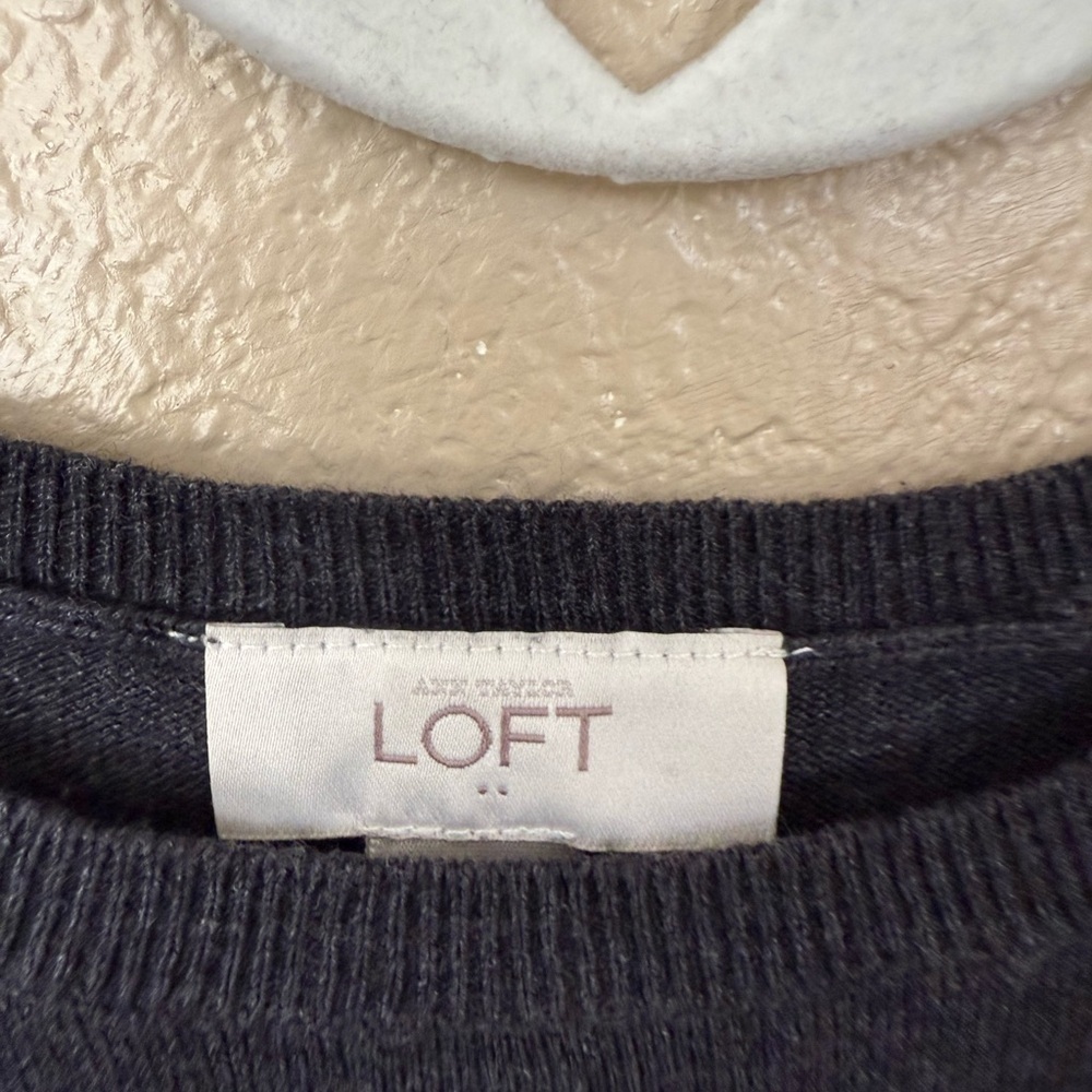 Loft Rhinestone Top Size Small - Picture 2 of 3